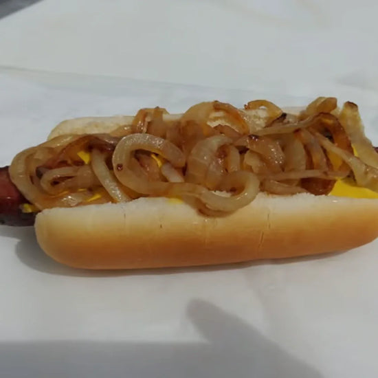 Polish with Grilled Onions